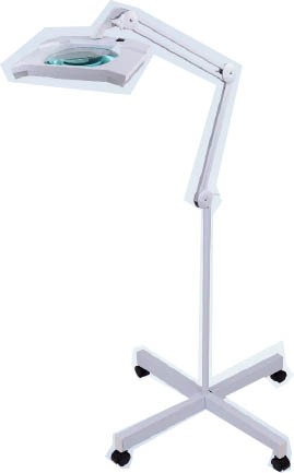 lampada con lente